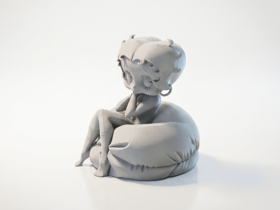 Elegant Woman Resting Female Figure 3D Printable