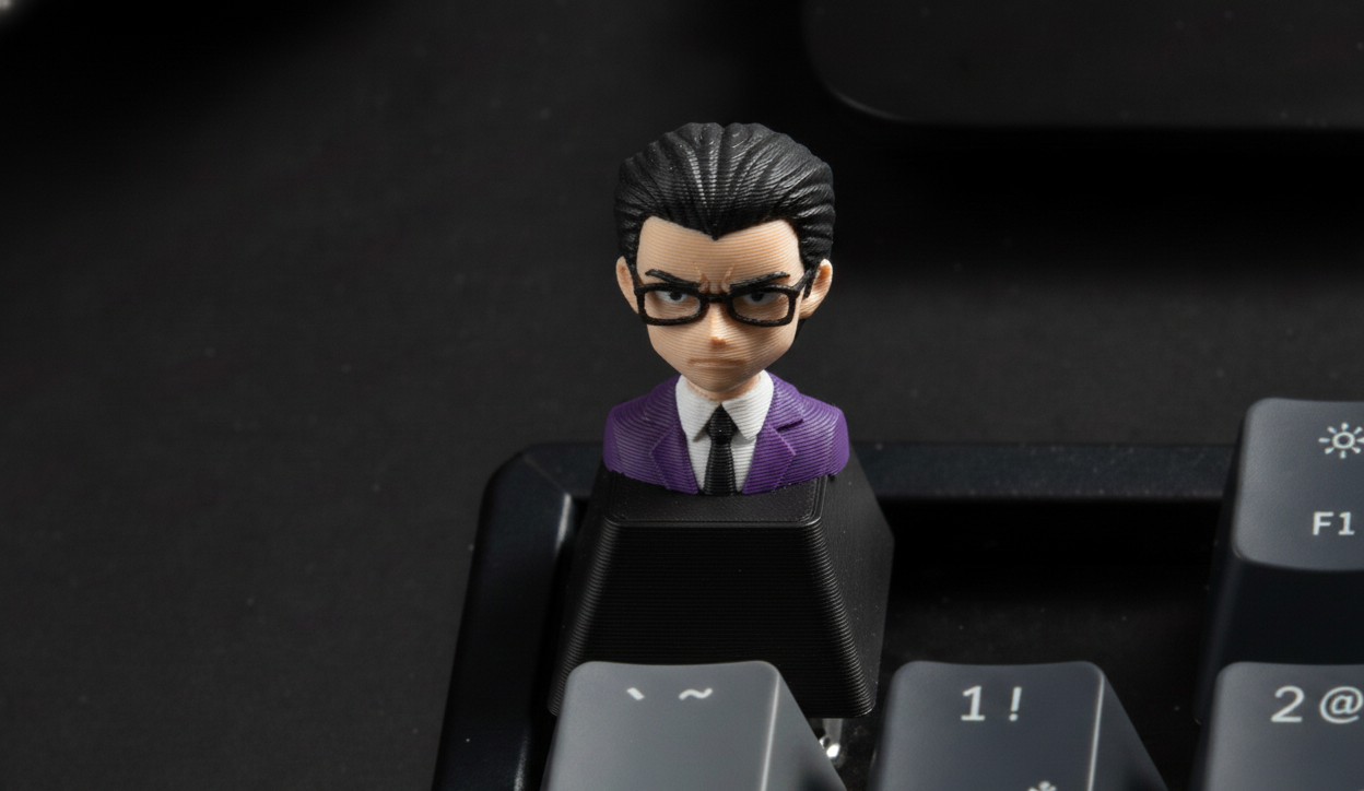 Leorio Paradinight Keycap – Hunter x Hunter Edition