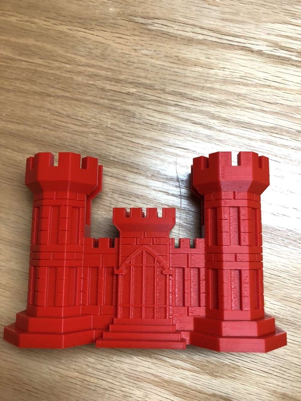 US Army Engineer Corps Castle Business Card Holder