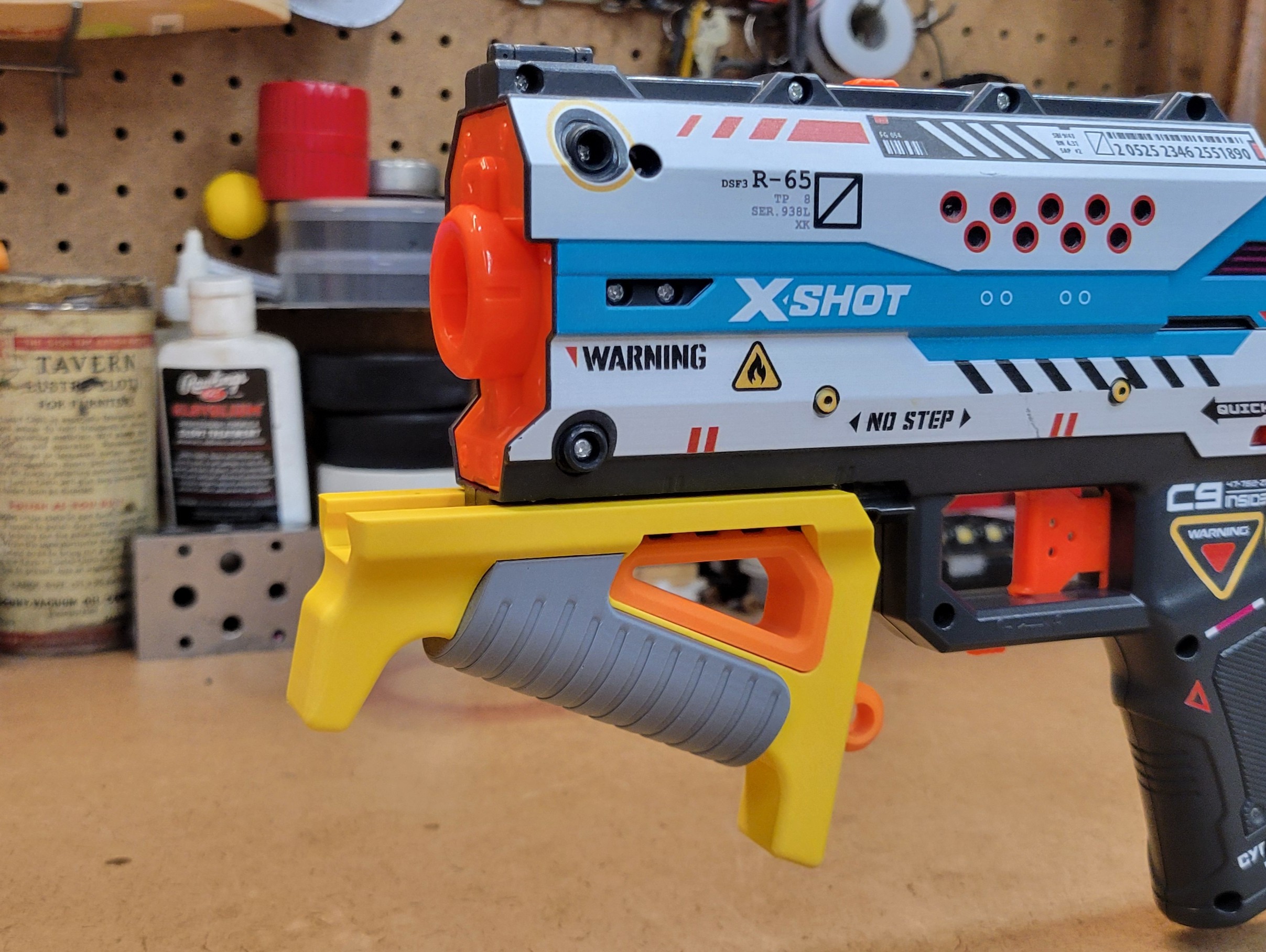 Angled Picatinny Barrel Foregrip - No Hardware