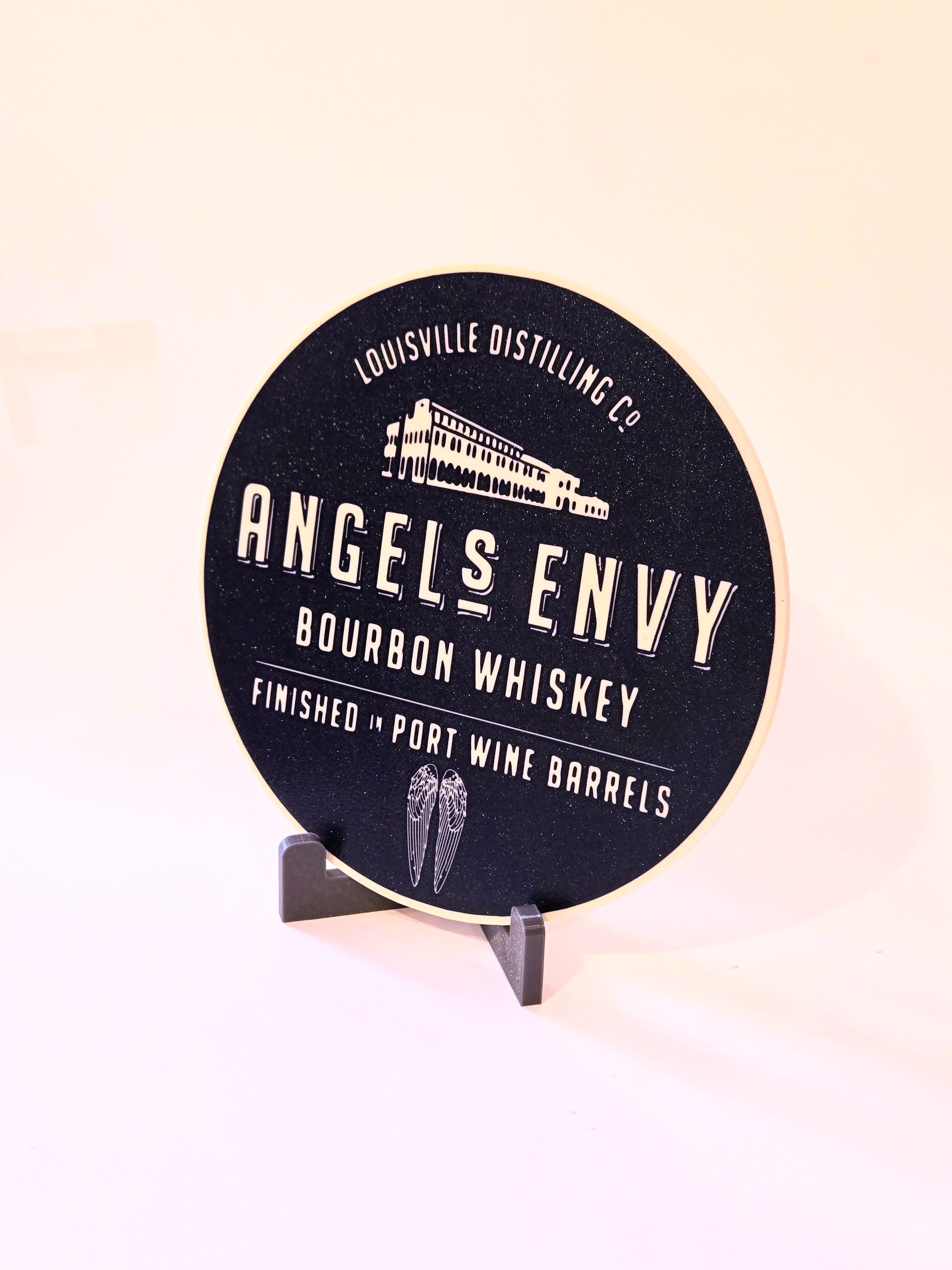 Angel's Envy Distillery Bourbon Whiskey Sign