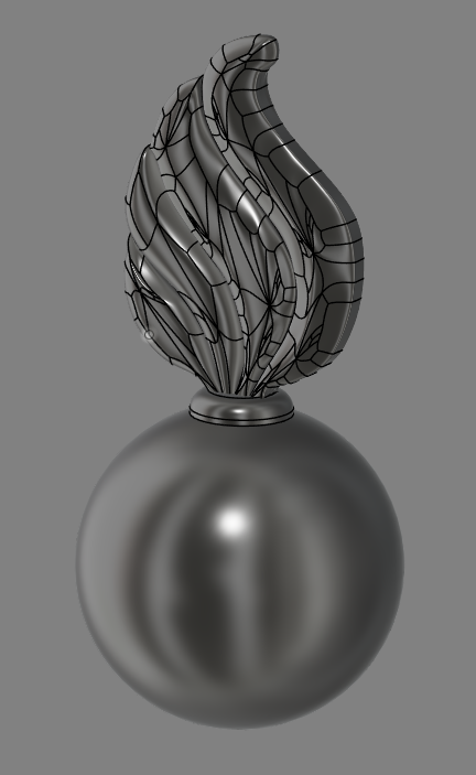 US Army Ordnance Bomb/ Shell and Flame