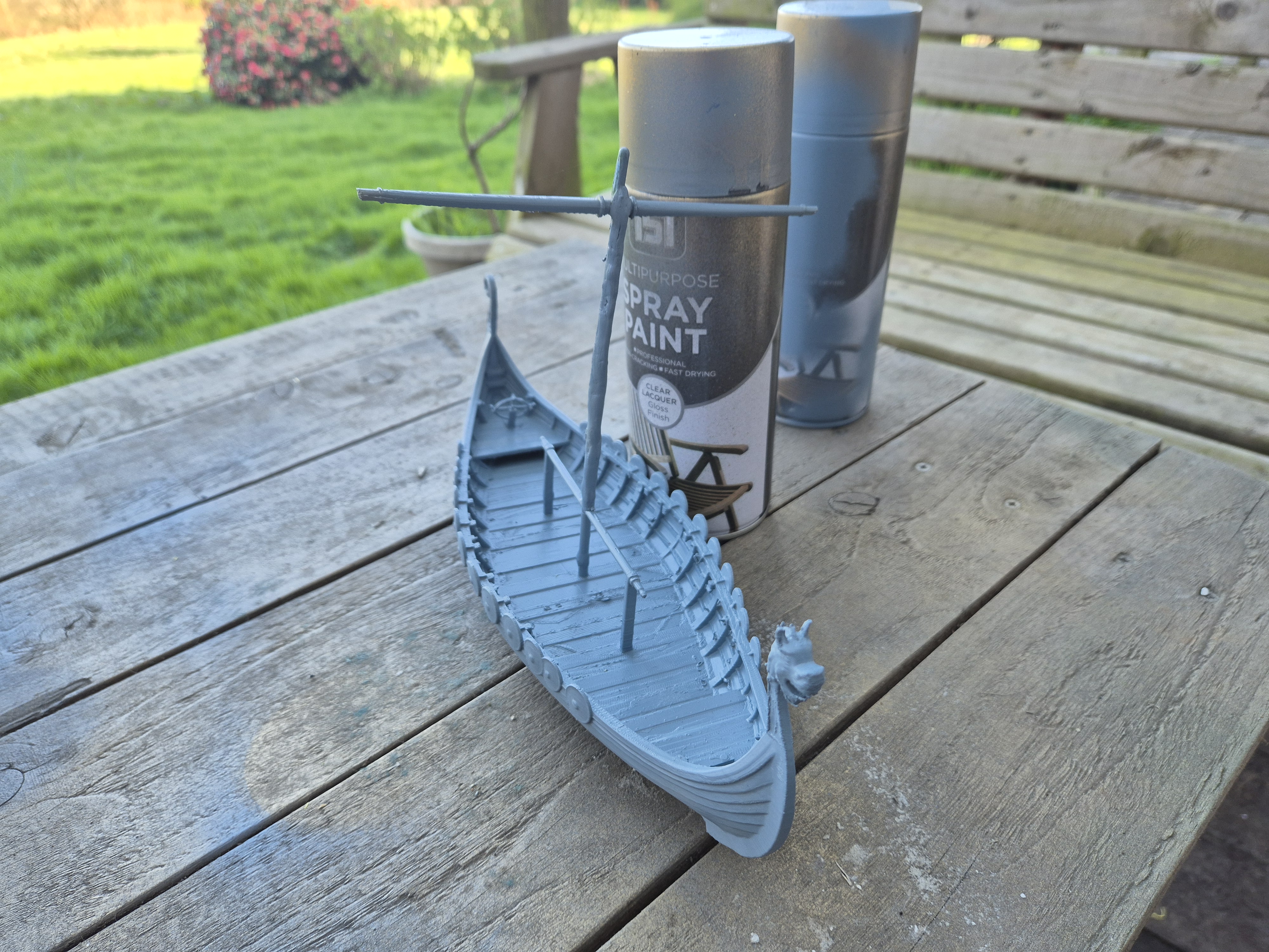 Viking Longboat Longship Danes Norse - Three Models