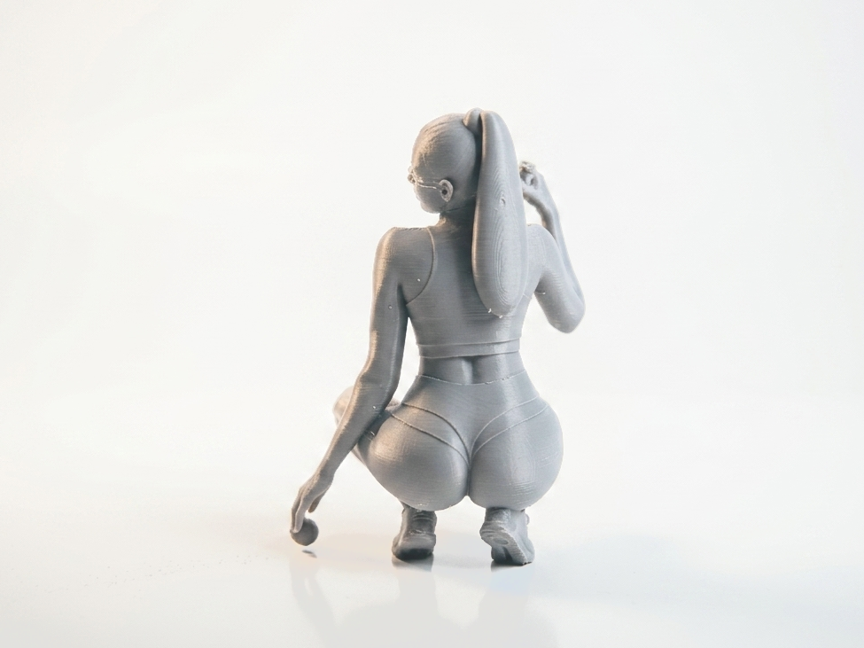 Golf Babe Female Figurine Sport Collectible 3D Printable