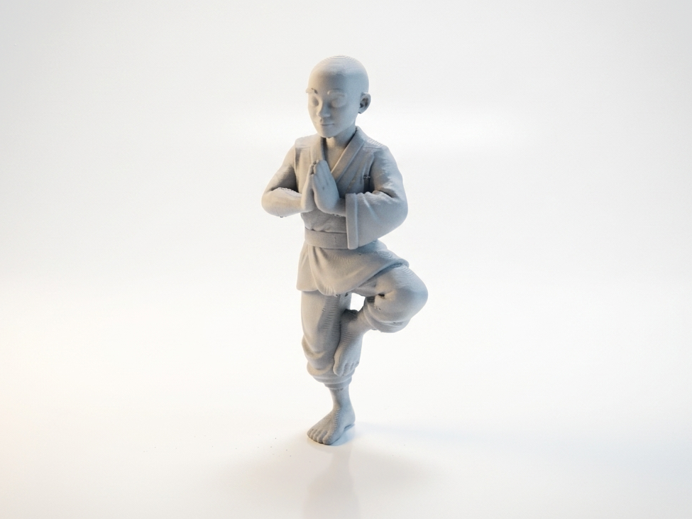 Monk Boy Figurine Fantasy Character 3D Printable