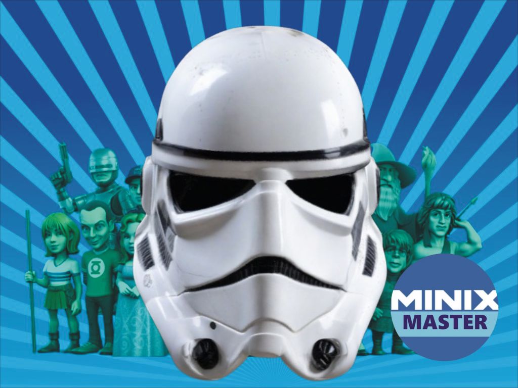 storm trooper carnival mask