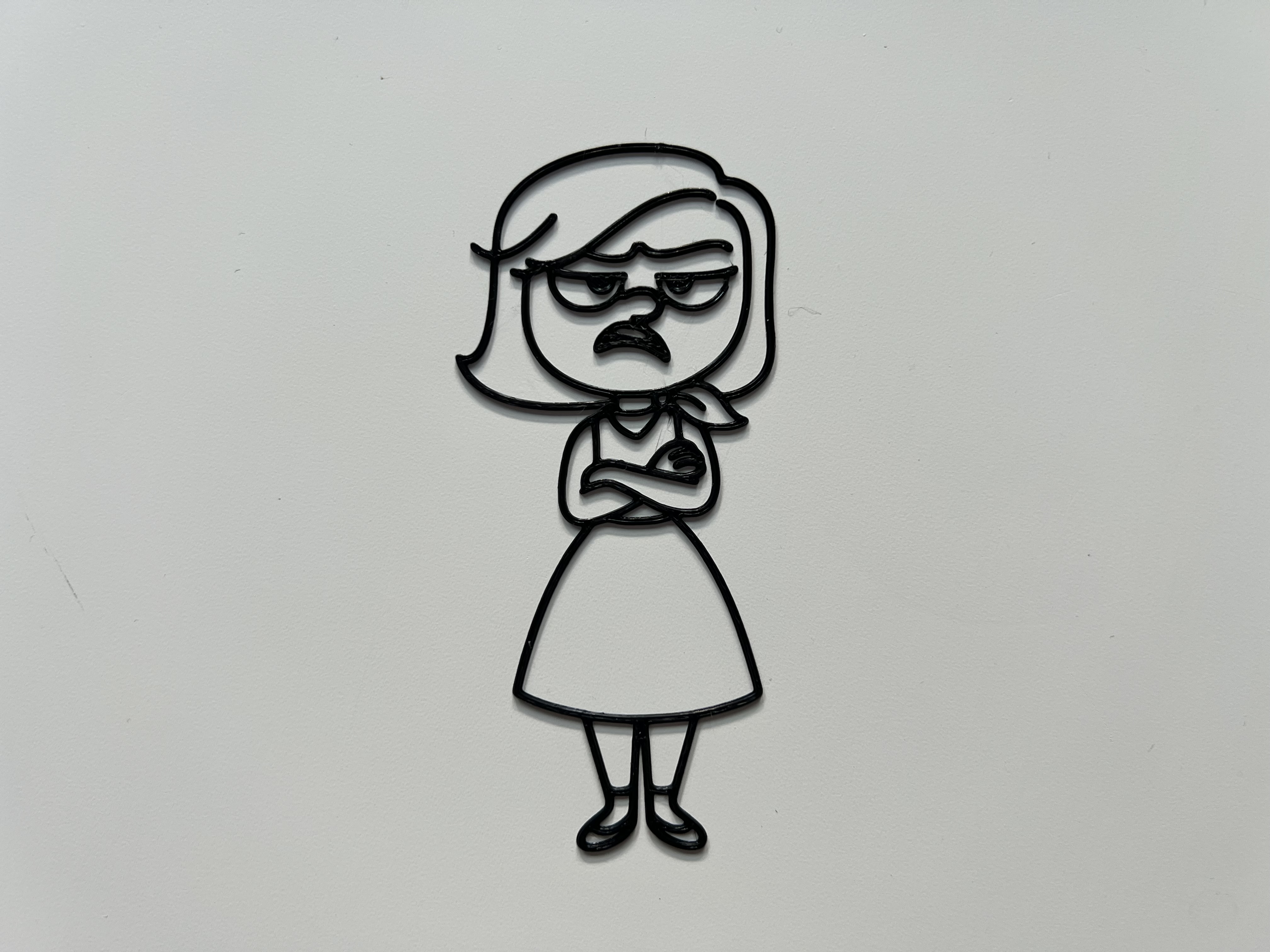 Disgust Wall Art #1 (Inside Out - Vice Versa)