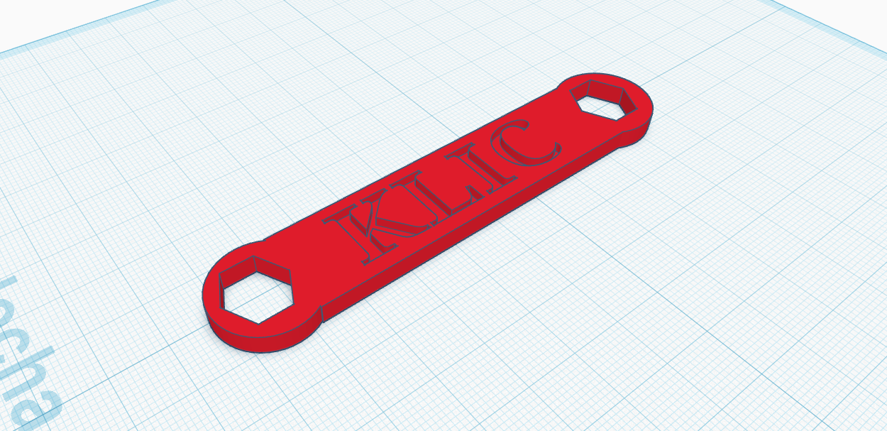 A key for 13 milimiter socket