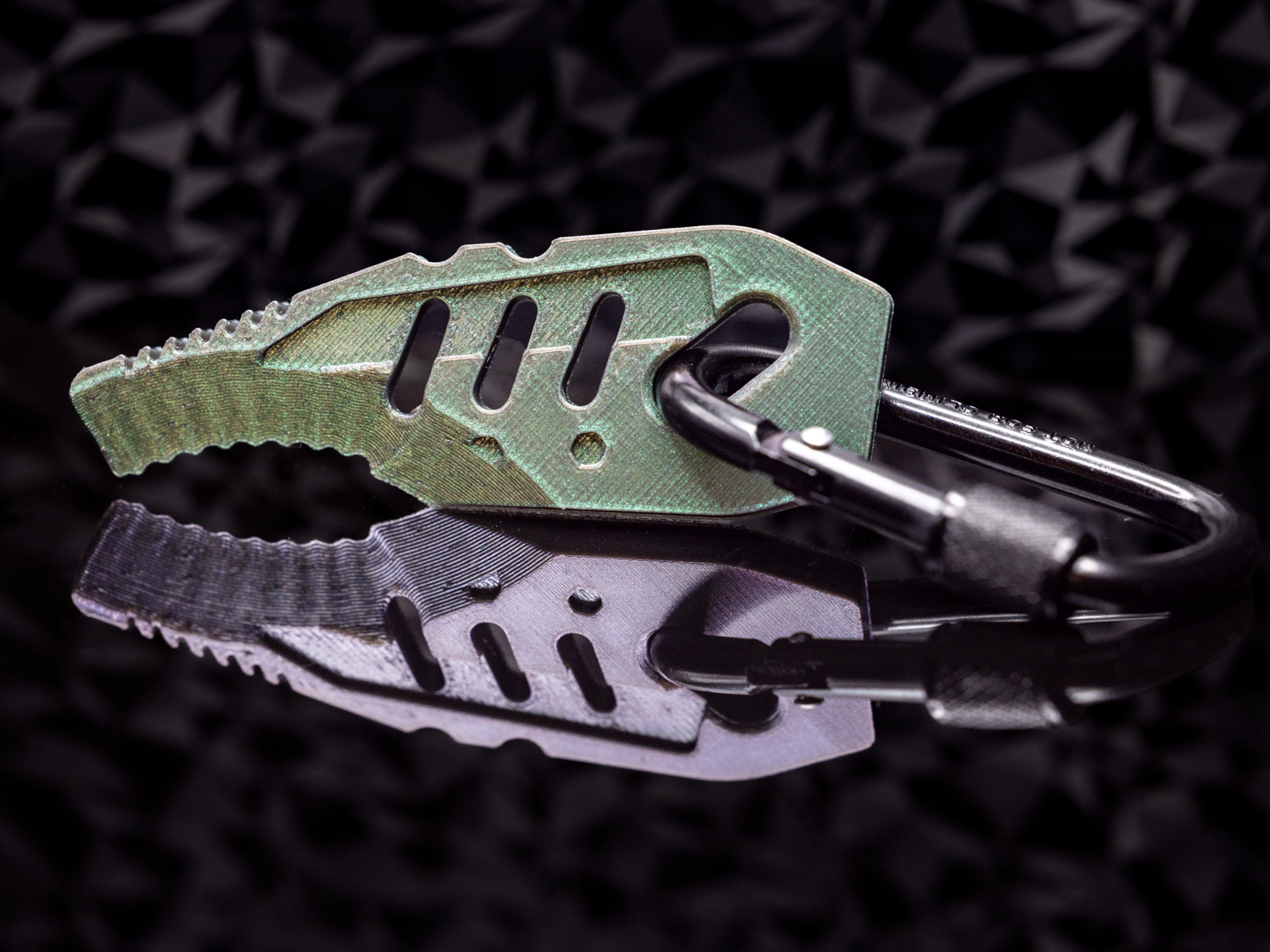 EDC Serrated Box Opener (Keychain Package Cutter)