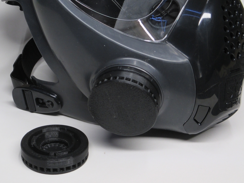 Gasmask Inlet-Cap Shigematsu STS-CF01