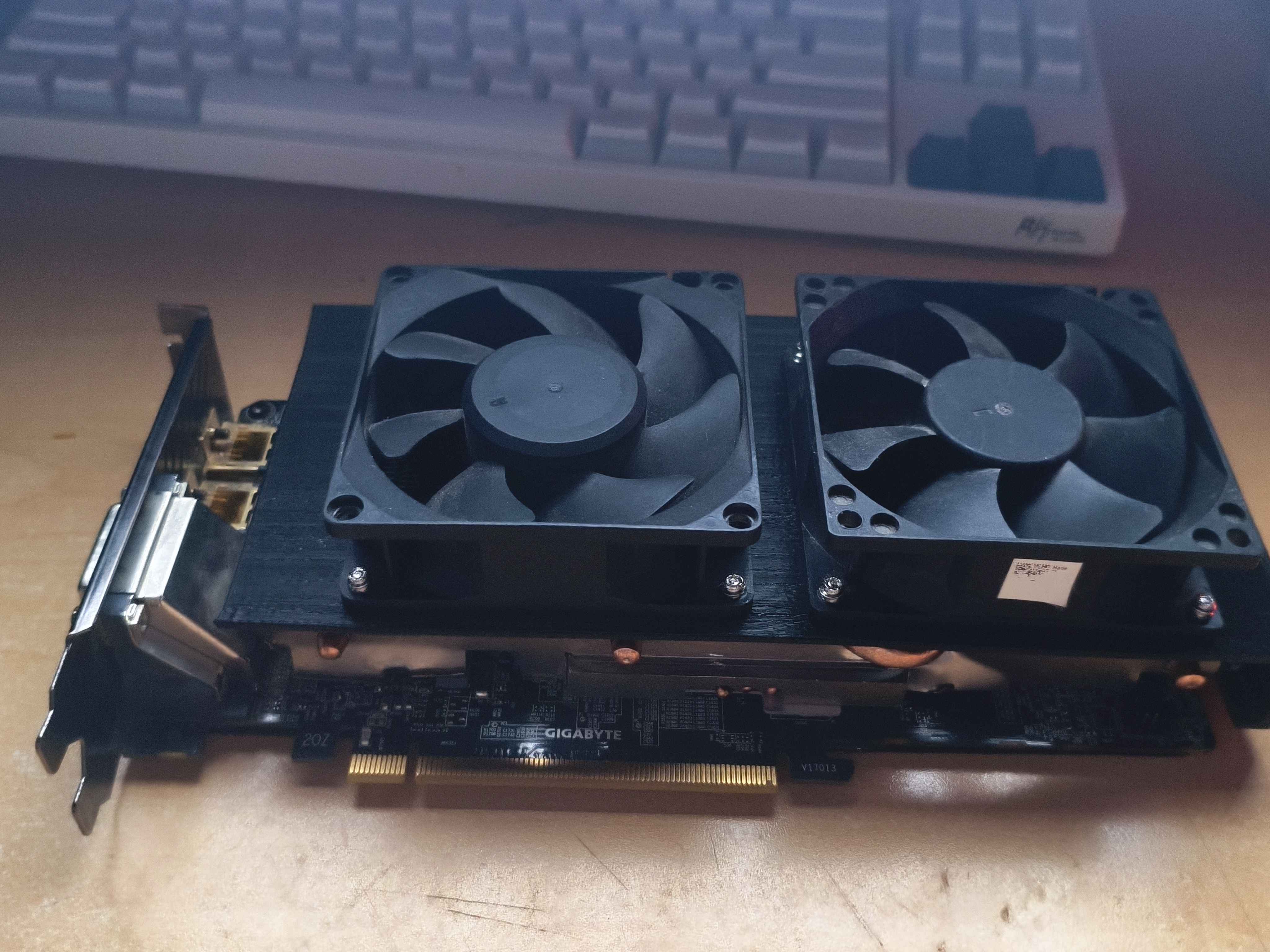 Aorus RX 580 Dual 80mm Fan Shroud