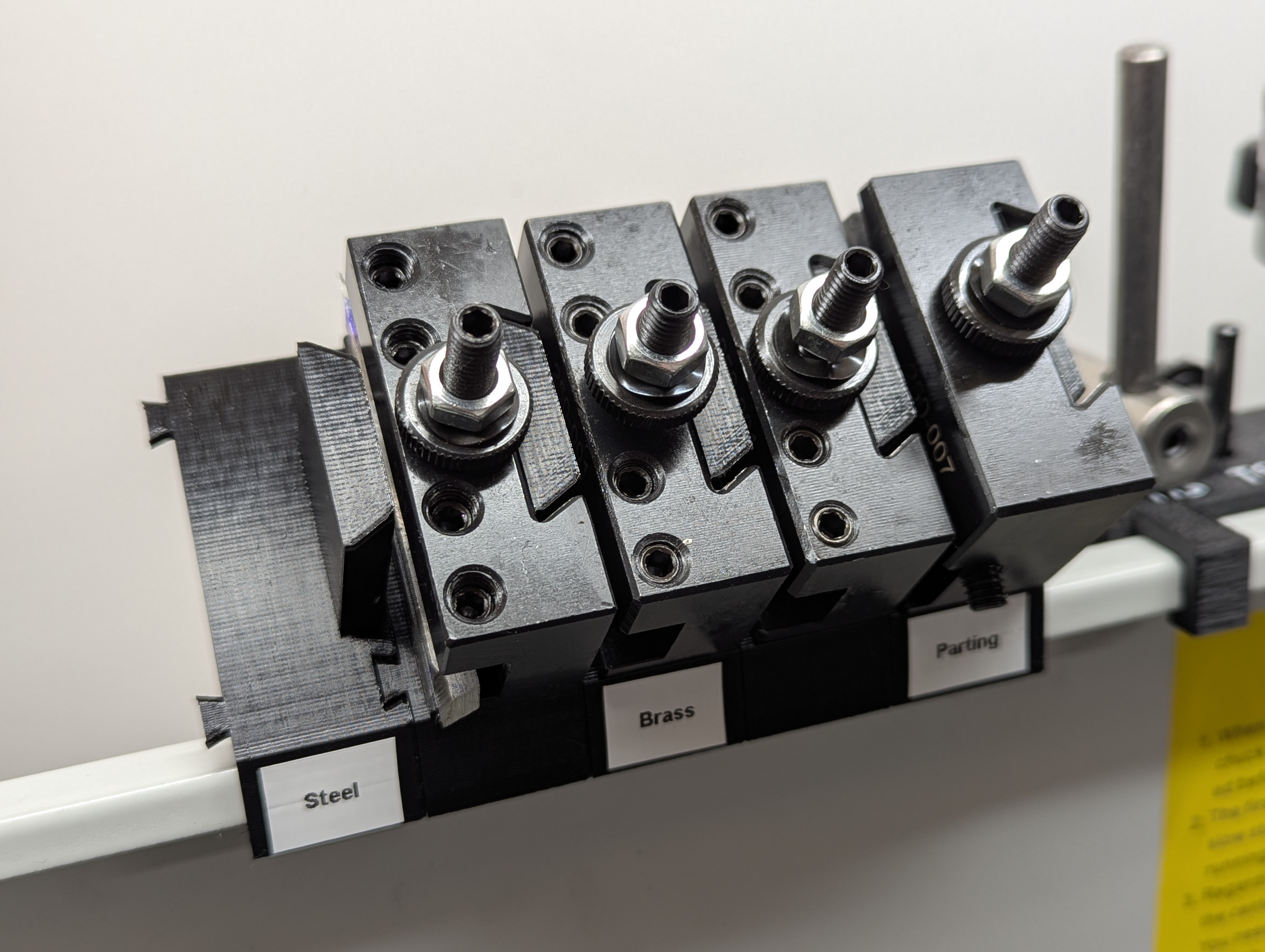 Modular Angled 0XA QCTP Tool Holder for Vevor Mini Lathe