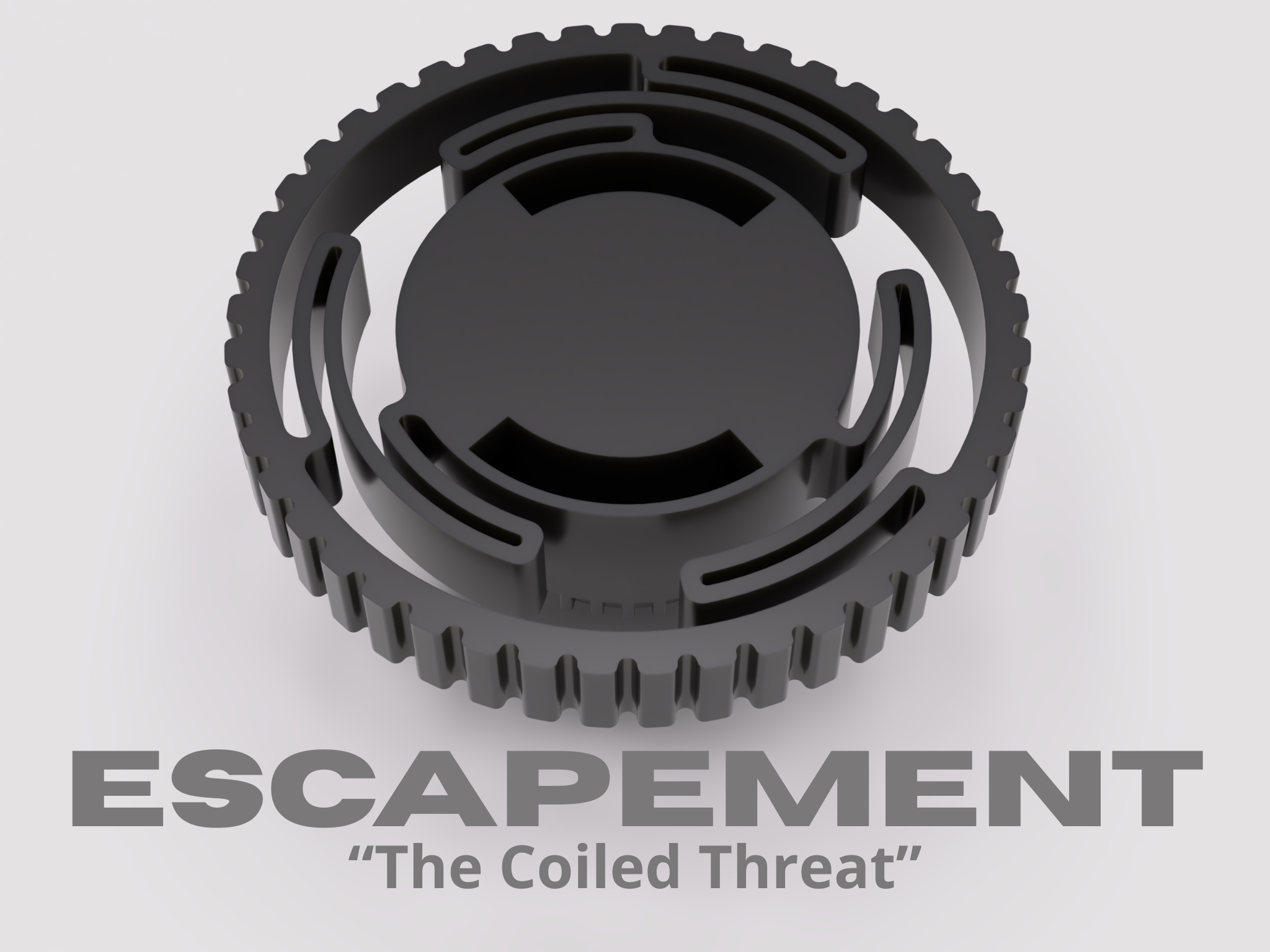 Escapement — "The Coiled Threat" | Spring Mechanism Battle Top