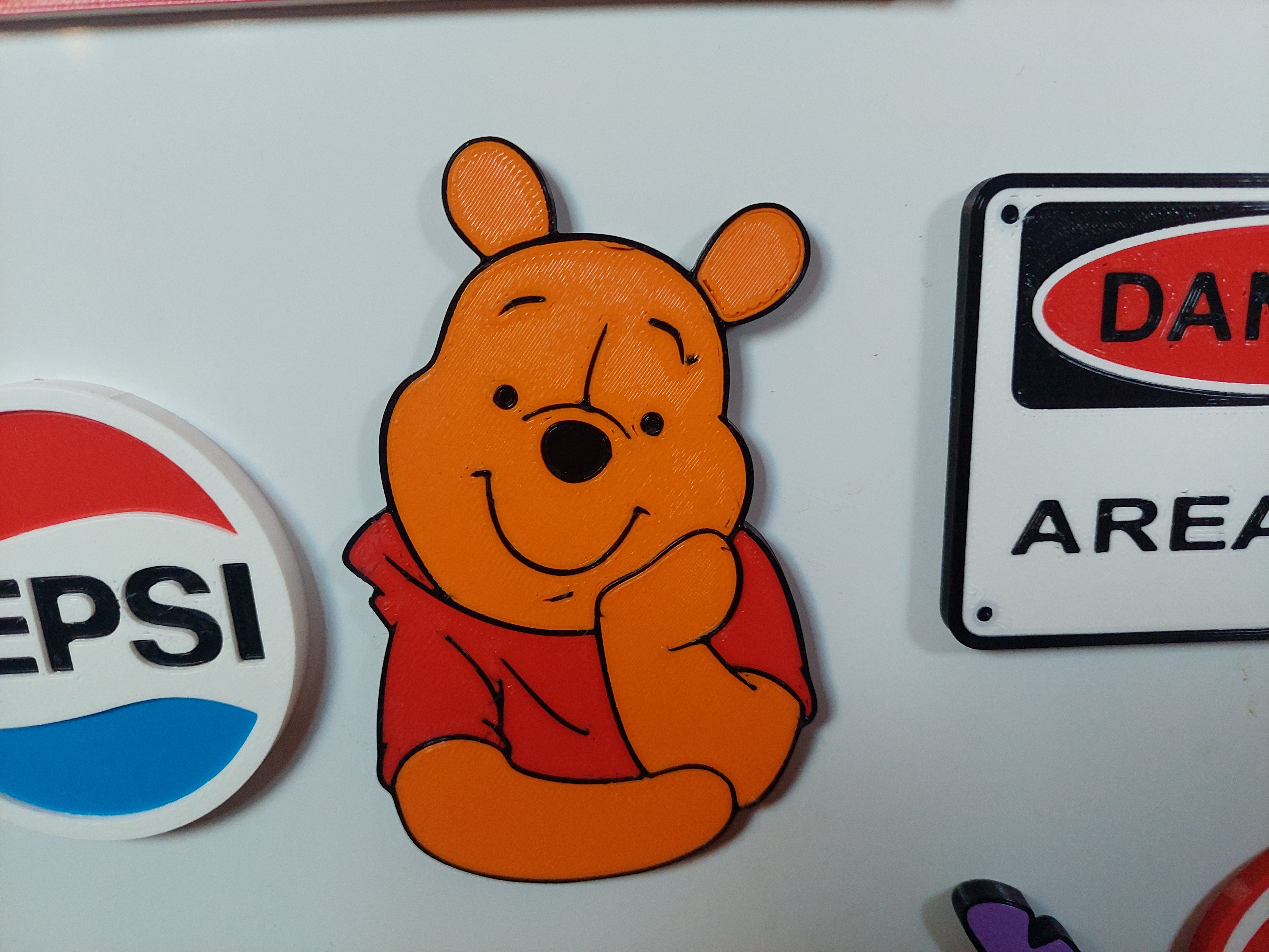 Winnie the Pooh Kitchen Magnet 10x2mm