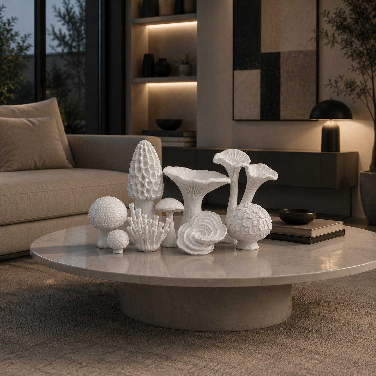 Decorative Mushroom Collection V3 – Various Sizes & Shapes