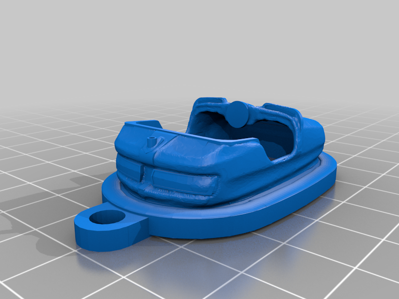 Autoscooter Bumpercar Keychain