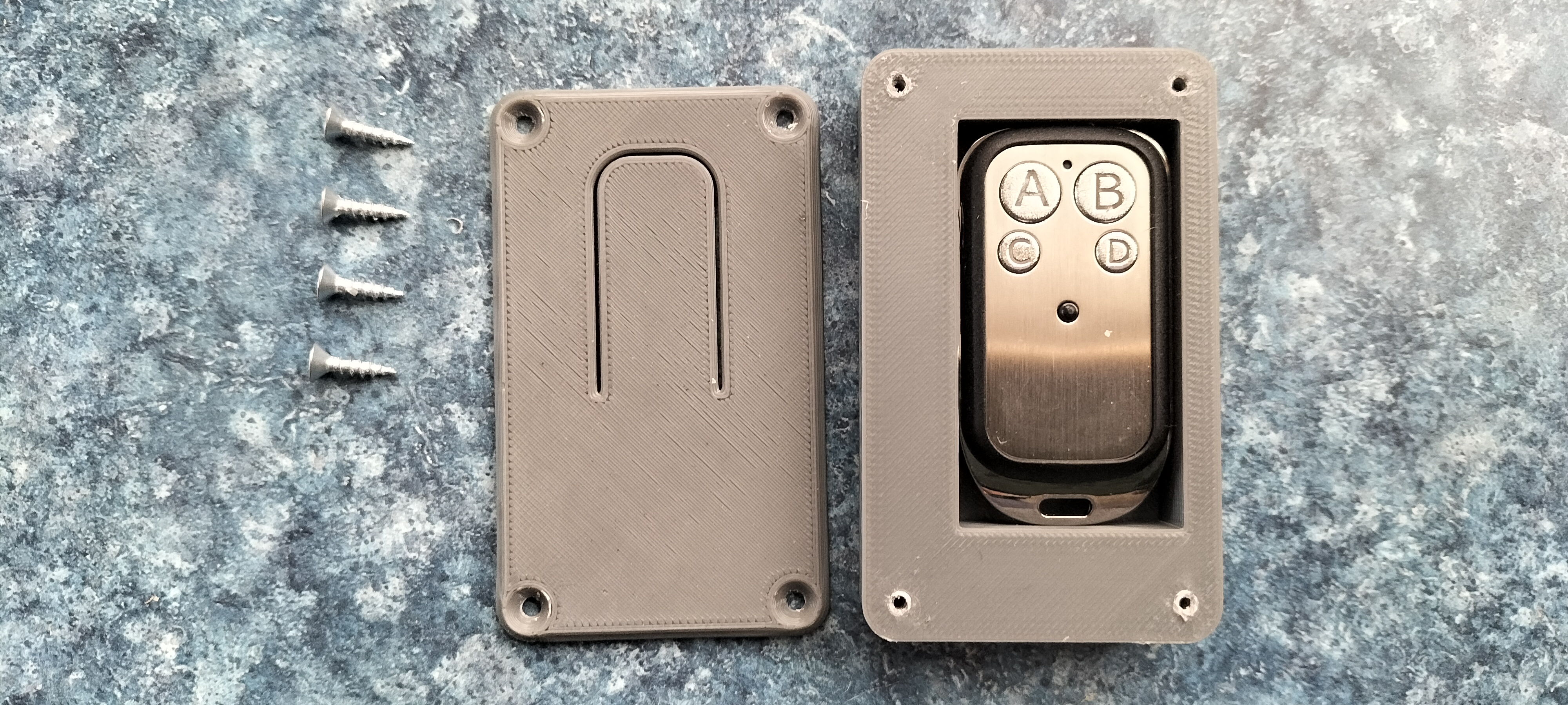 Key Chain 433 MHz Garage Door Opener Holder
