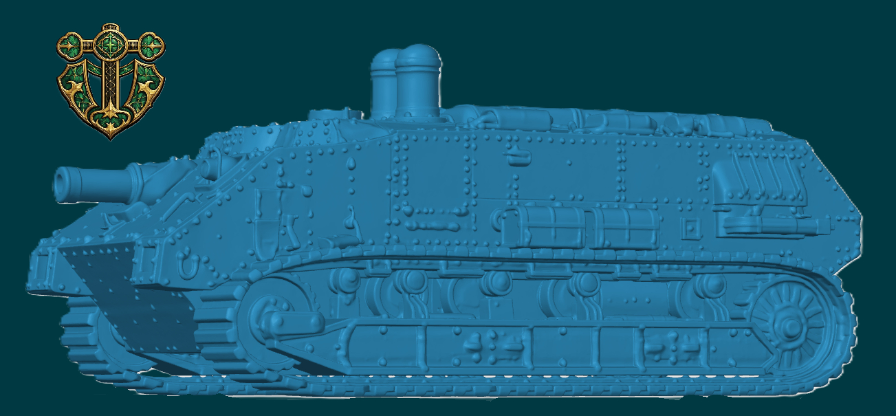 WW1 French Schneider CA1 Heavy Tank