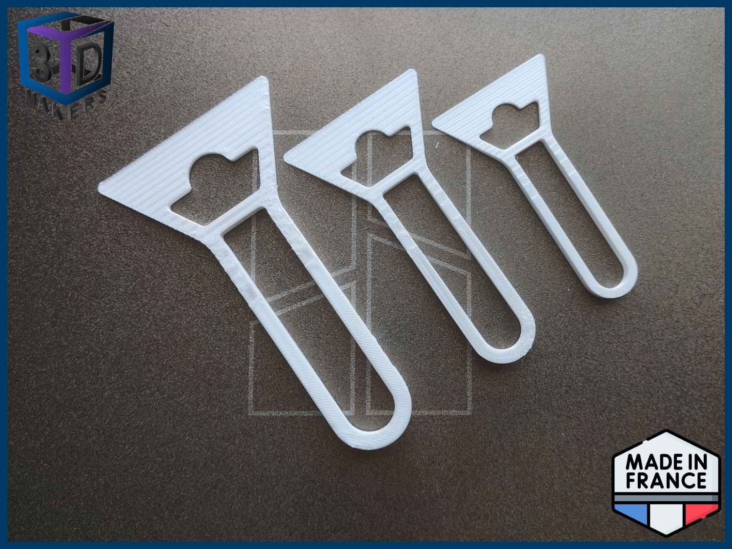 3D Printer Bed Cleaning Spatula fast and light, bed Scraper