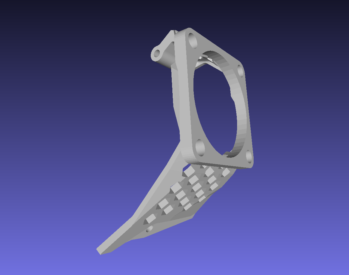 Slicer Merged - Voron Galileo and Stealthburner Hotend cable cover fan holder