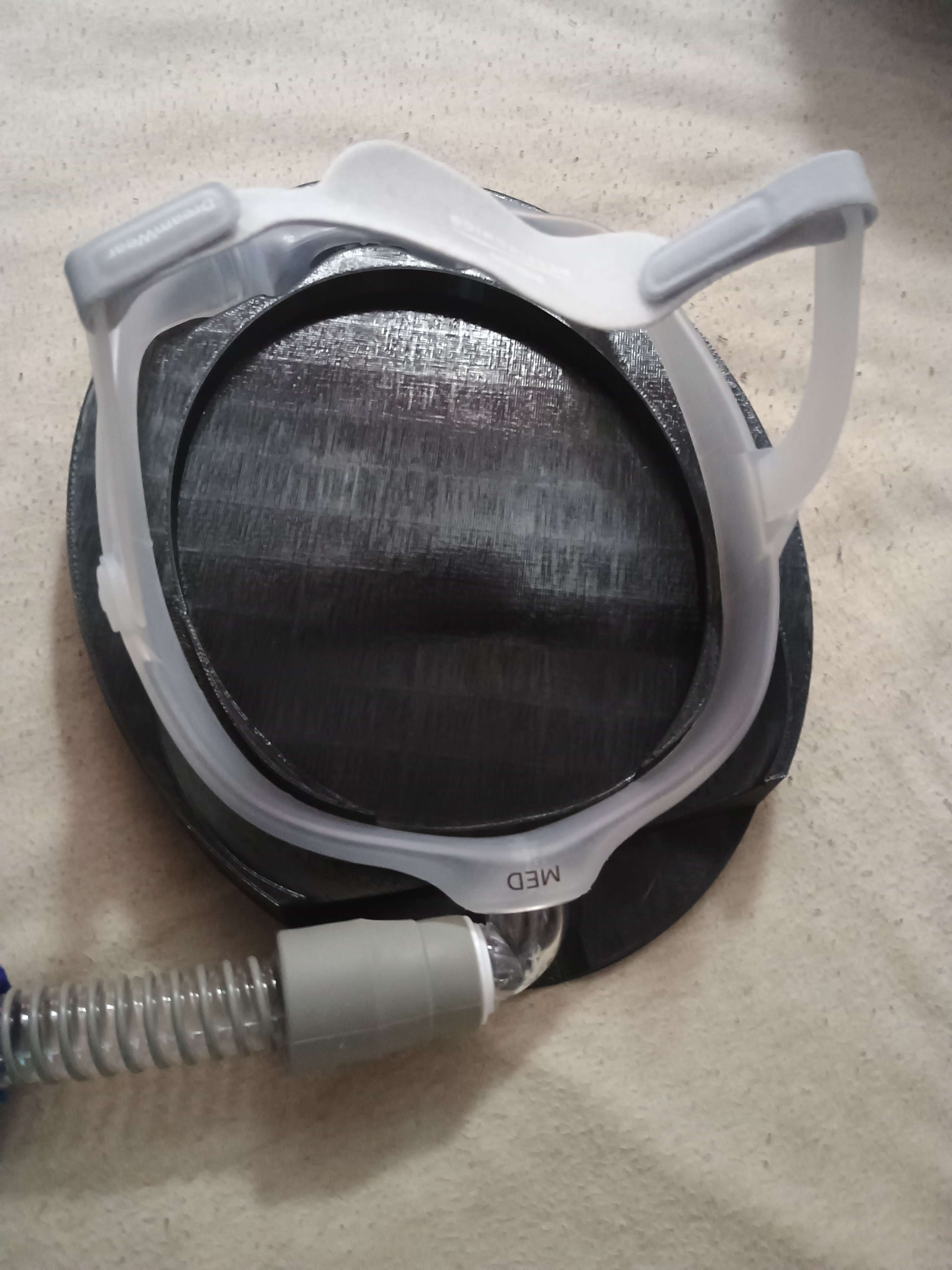 Nimisa Nasal CPAP headgear table stand.