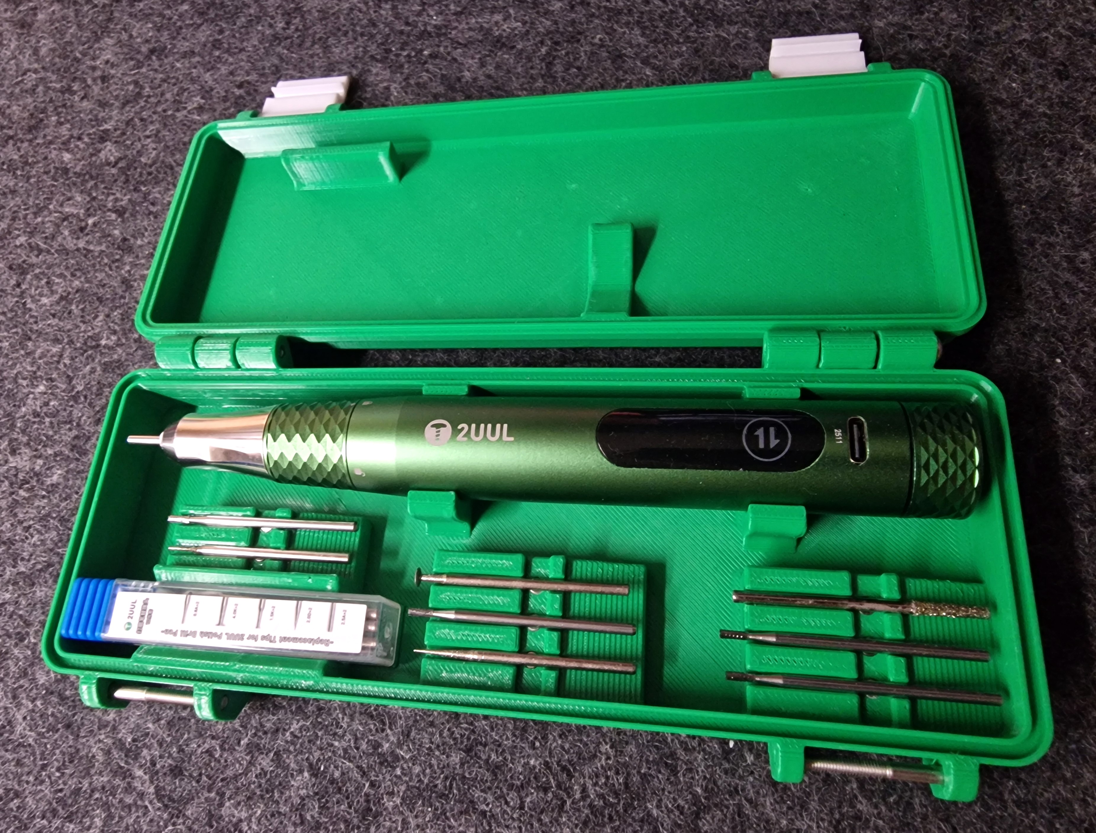 Rugged case for 2UUL DA85 CVT Pro grinder pen