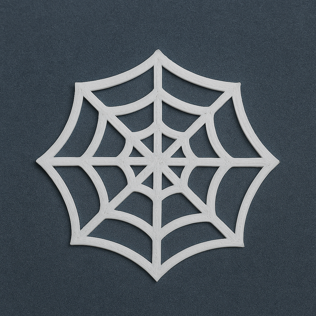 Halloween Spiderweb Coaster