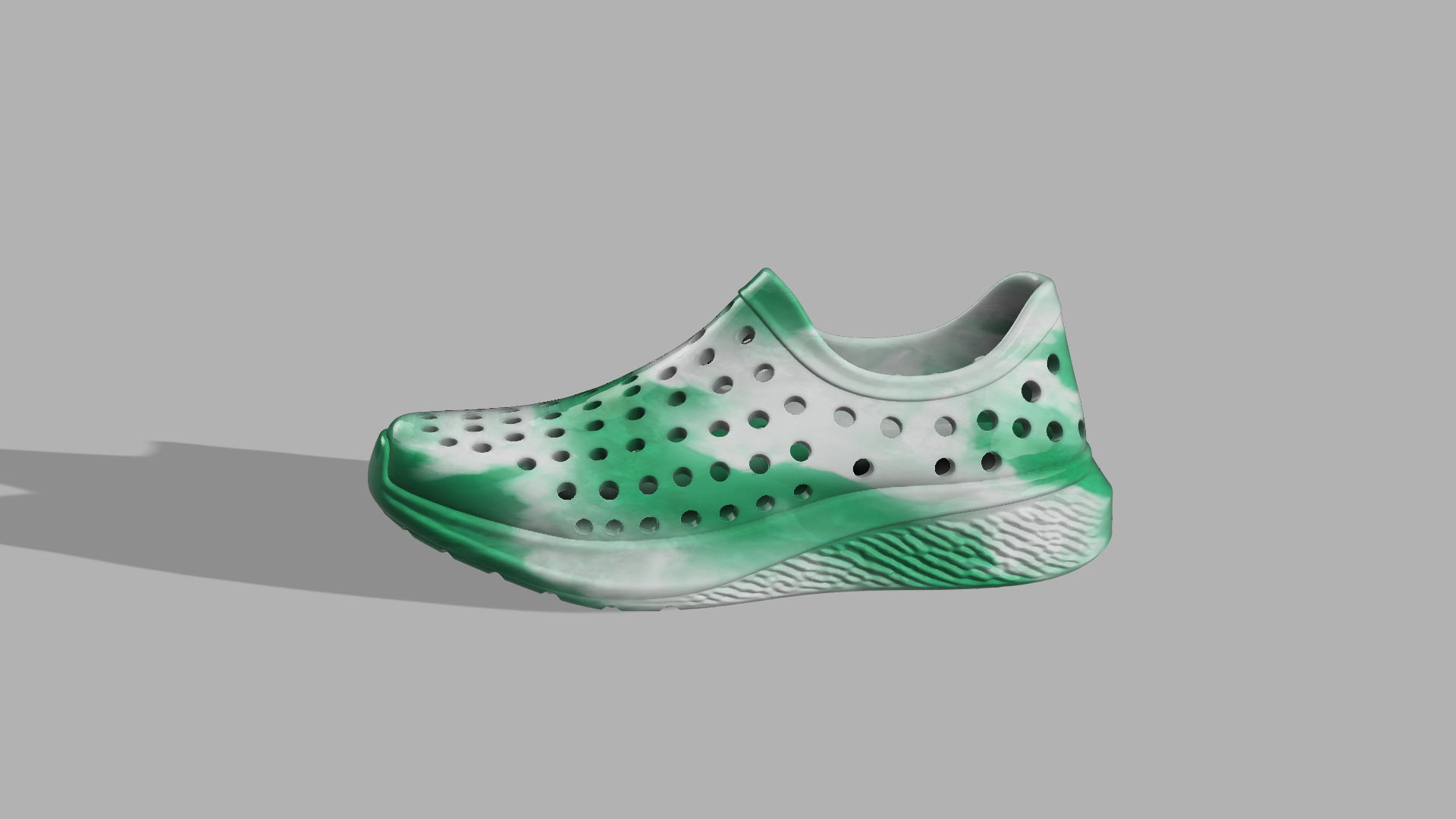 Ventilated Foam Shoe Prototype