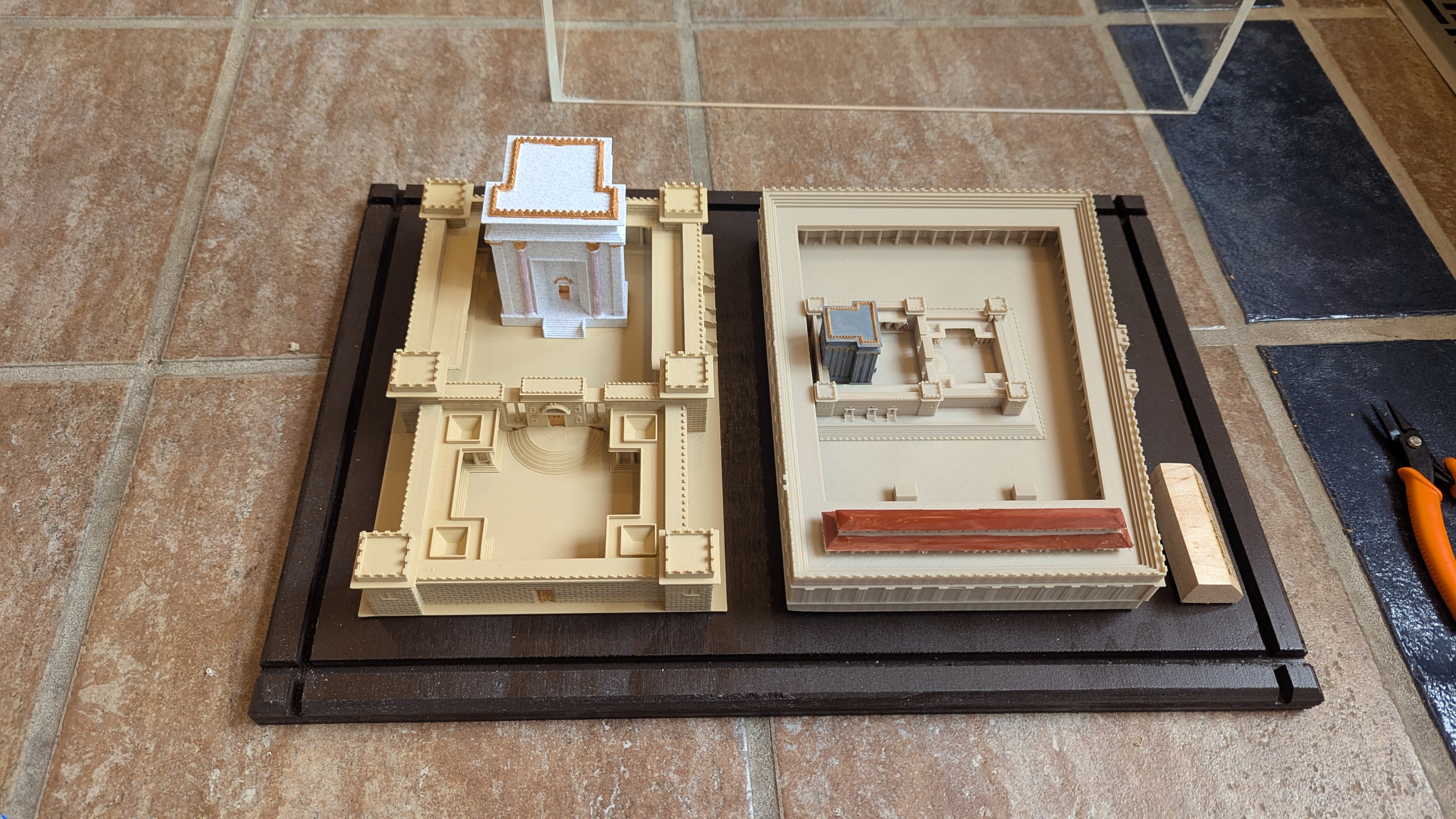 Beis Hamikdash (Beit Hamikdash) 2nd Temple (Herod's Temple) - after Holyland model