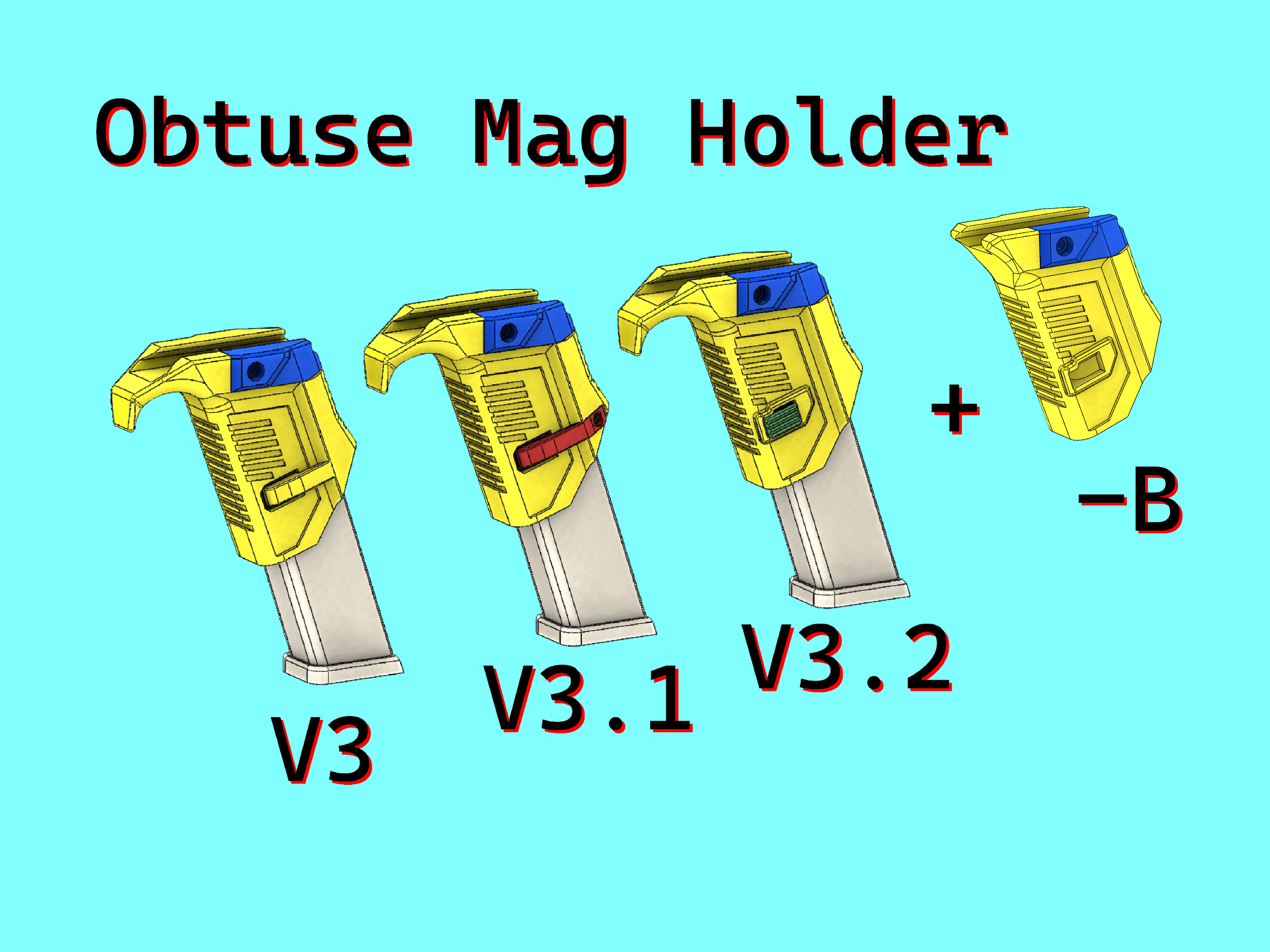 Obtuse Mag Holder, Glock
