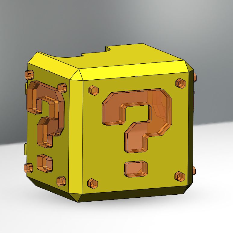 Super Mario Question Block (Cooler Master: Elite Liquid)