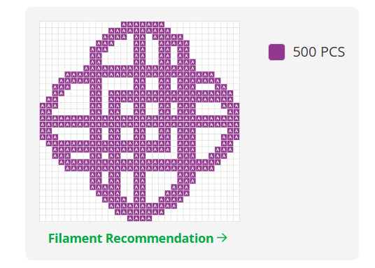 Pixel Puzzle of Huntrix kpop demon hunters Logo
