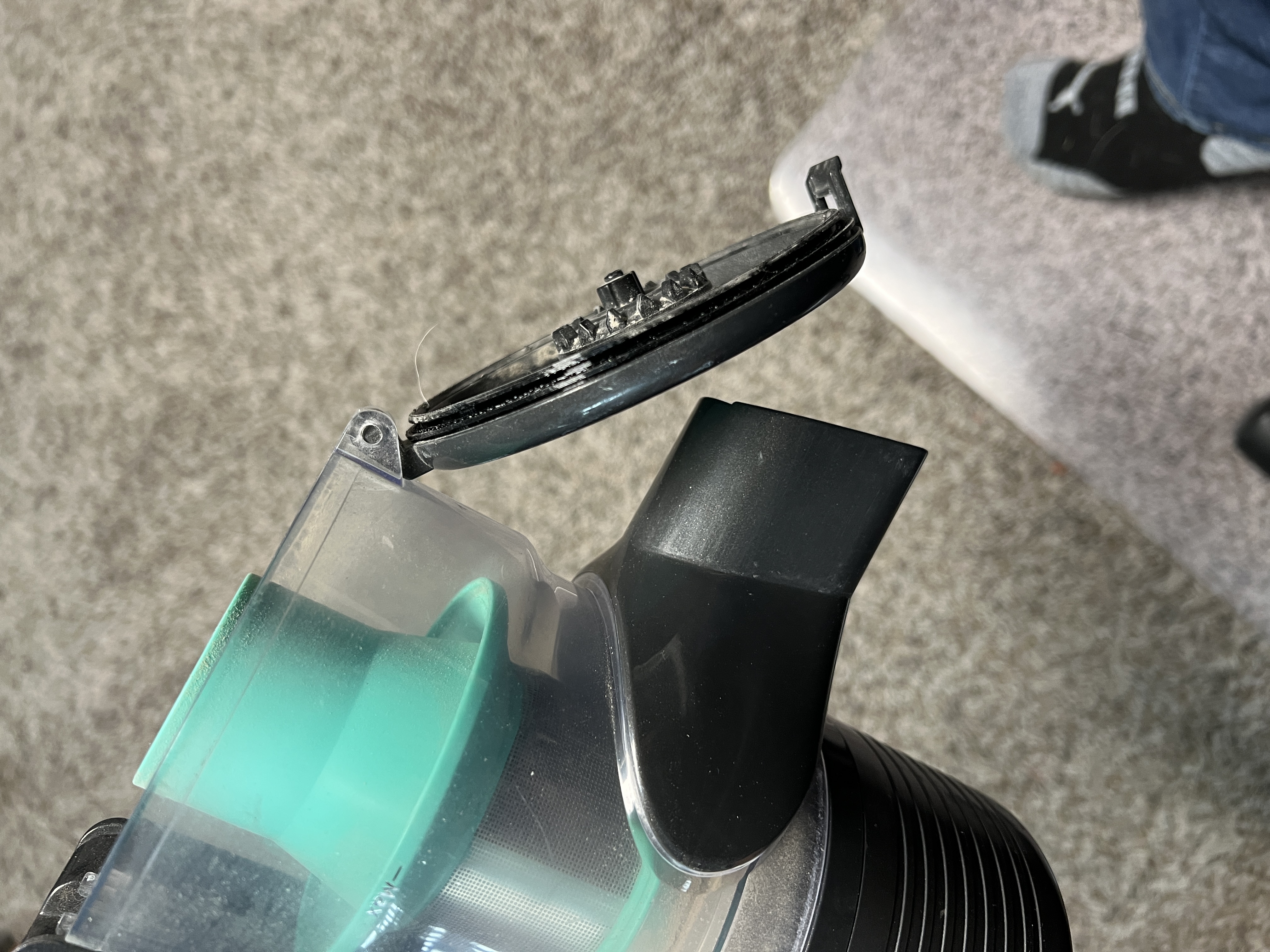Printable spare Wyze Cordless Vacuum canister seal.