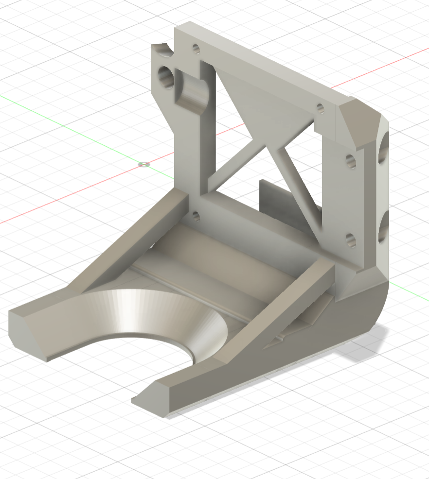 2025 Improved Anycubic Kobra NEO fan duct