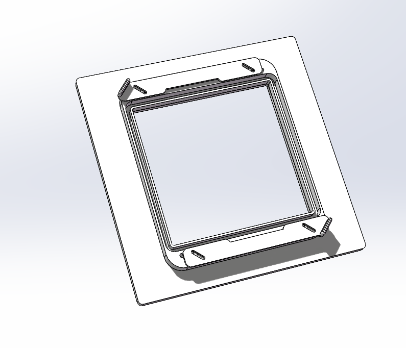 Sinar to Graflex Pacemaker 4x5 lensboard Adapter