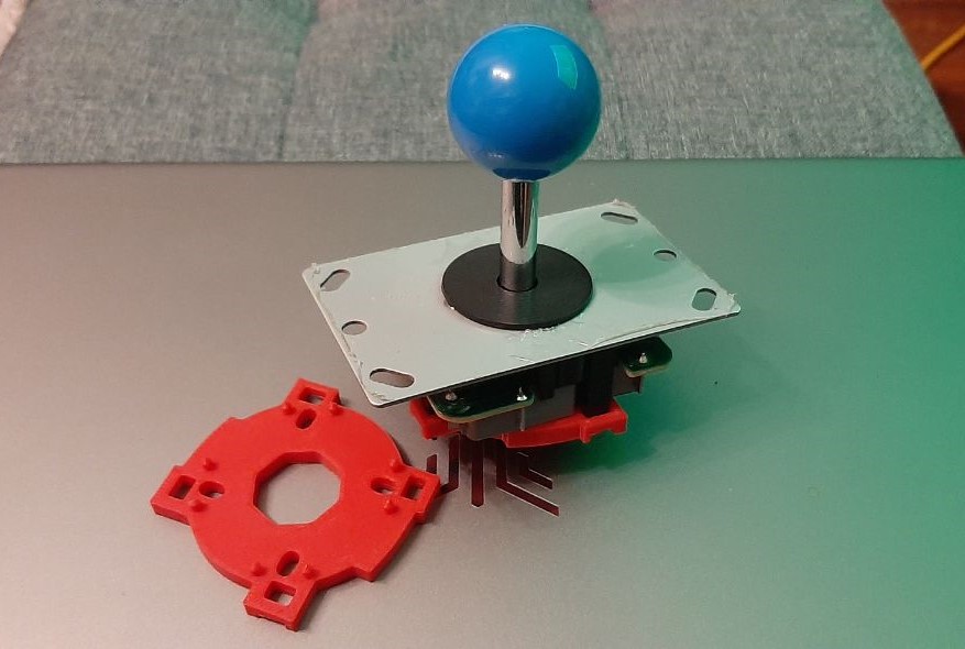 Octagonal Restrictor Gate for Sanwa JLF Joystick Fight Stick