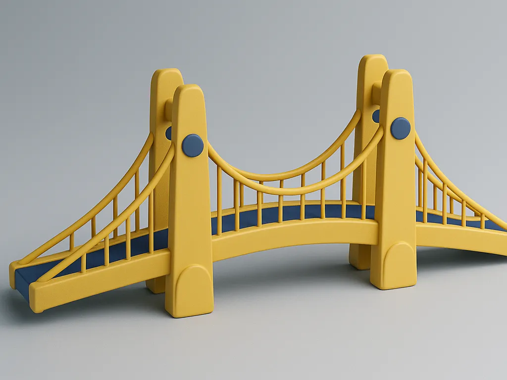 Suspension Bridge Miniature
