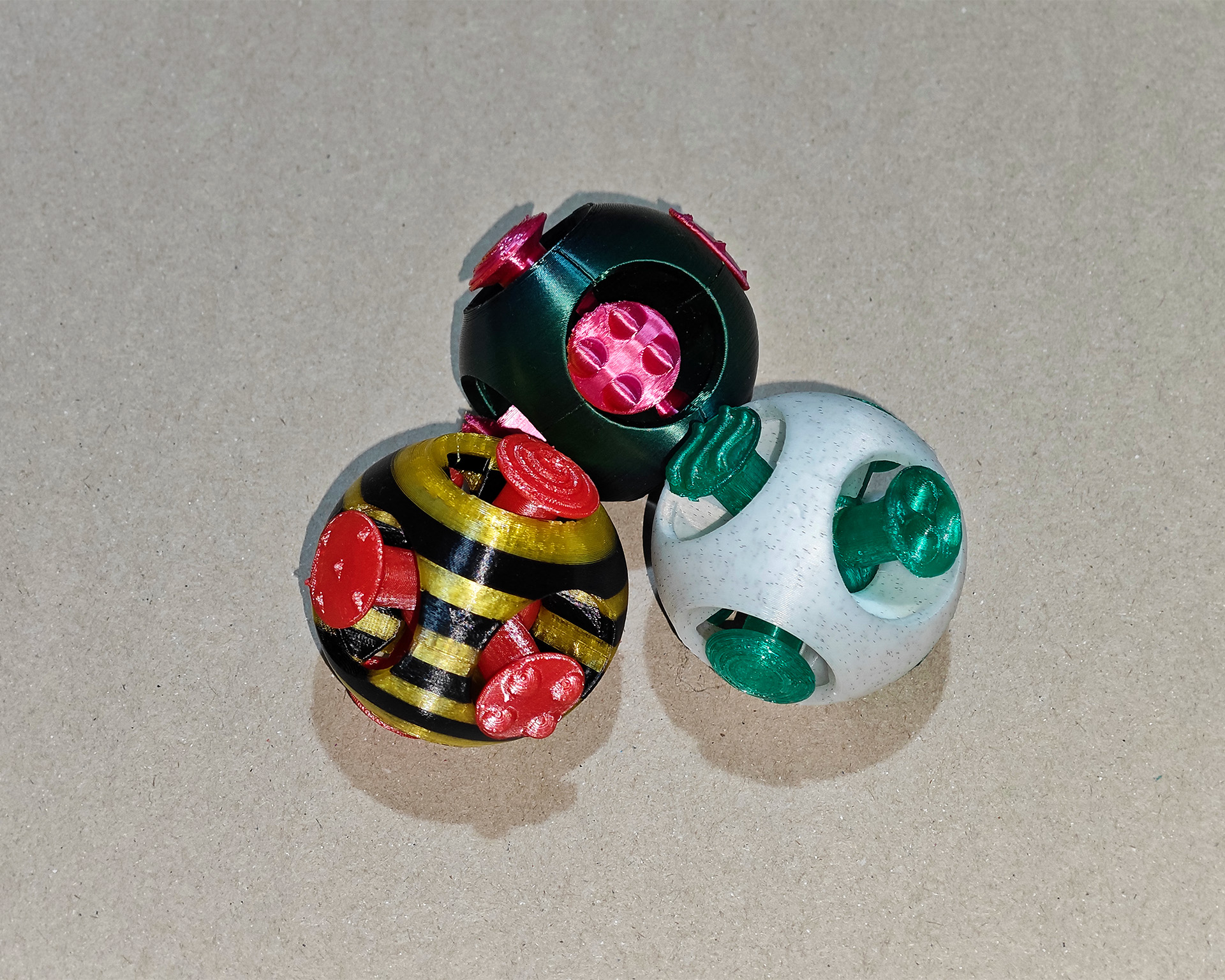 SensoCubeStick. Multi-purpose sensory hybrid of Joystick, Sphere and Sensory Patterns