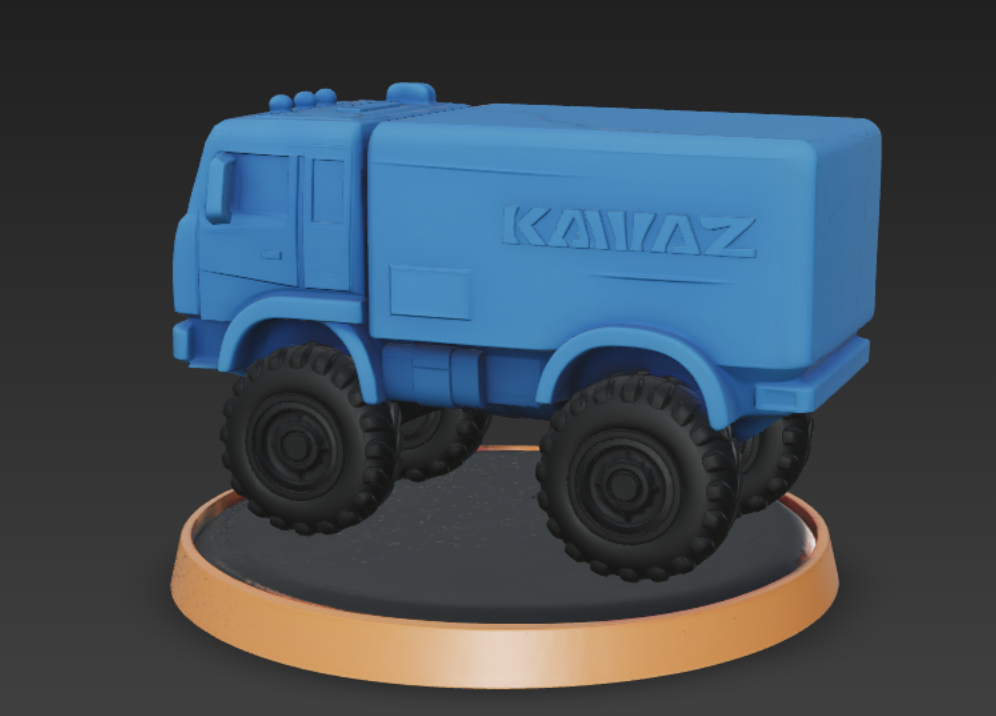 Crash Derby Kamaz Model