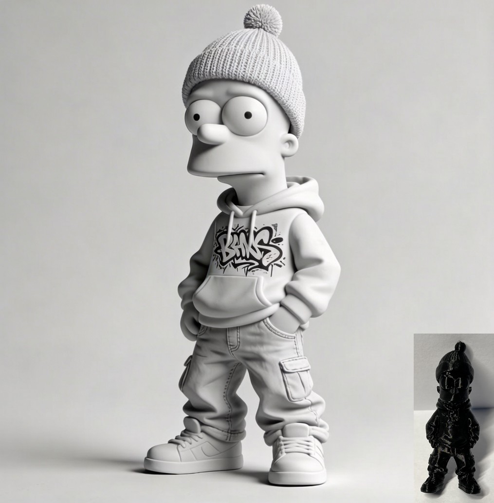 Chibi Urban Bart Simpson