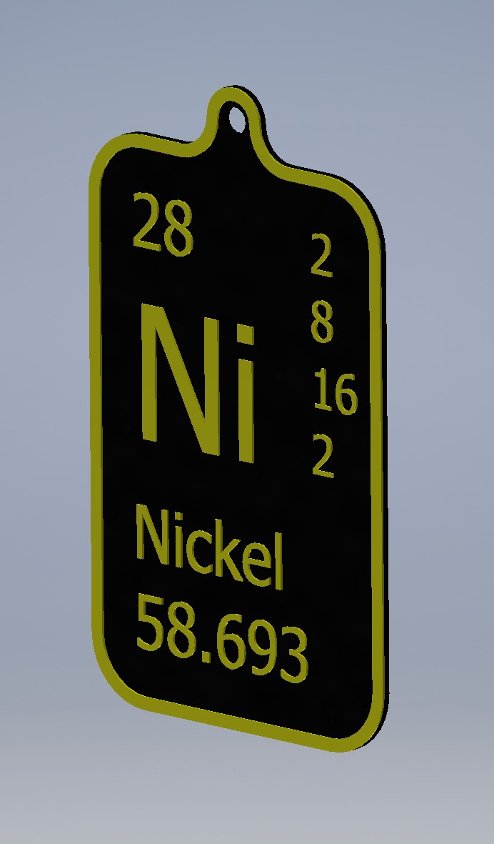 Nickel Christmastree ornament