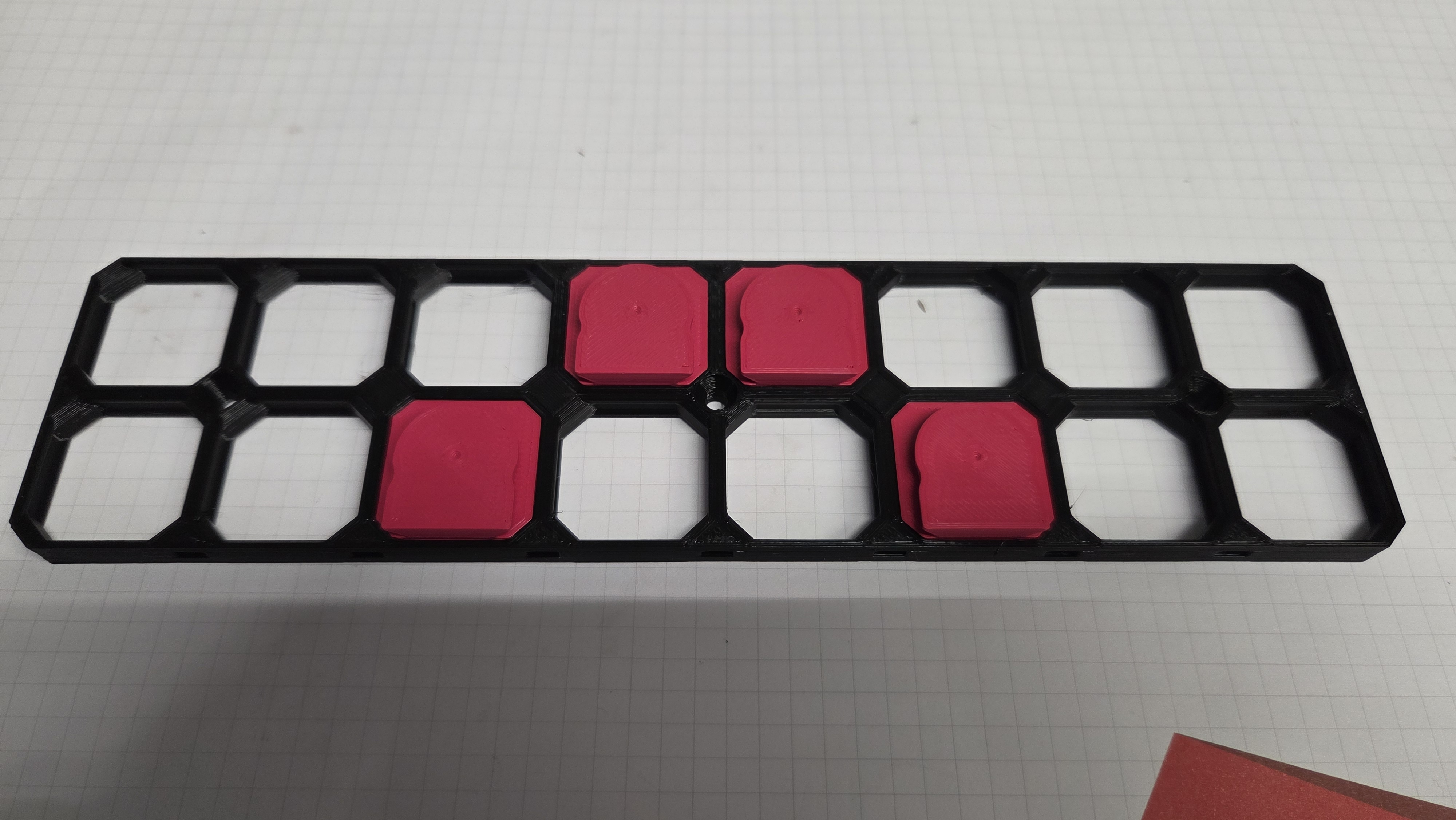 Multiconnect singlepiece snaps for openGrid - no rotation