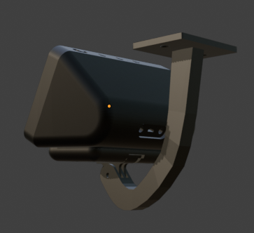 Under‑Cabinet Mount for Amazon Echo Show 5 (Adjustable Hinge)