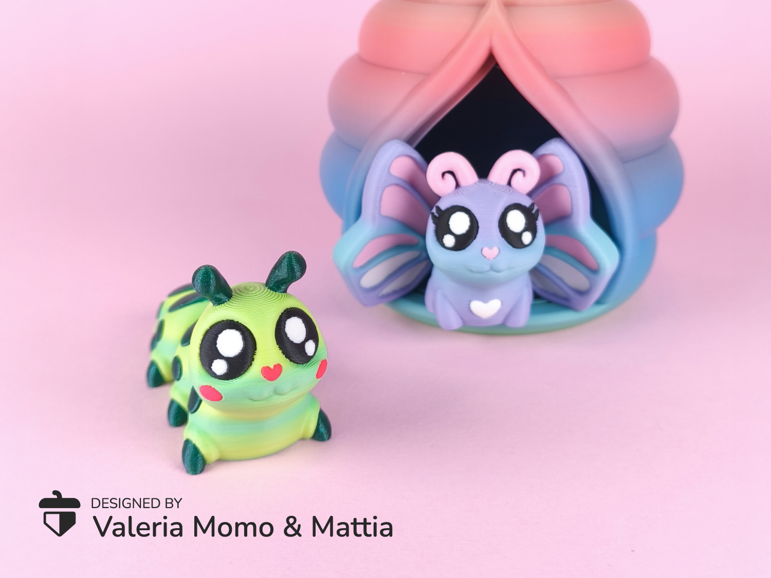 Metamorphosis Diorama: from Caterpillar to Butterfly