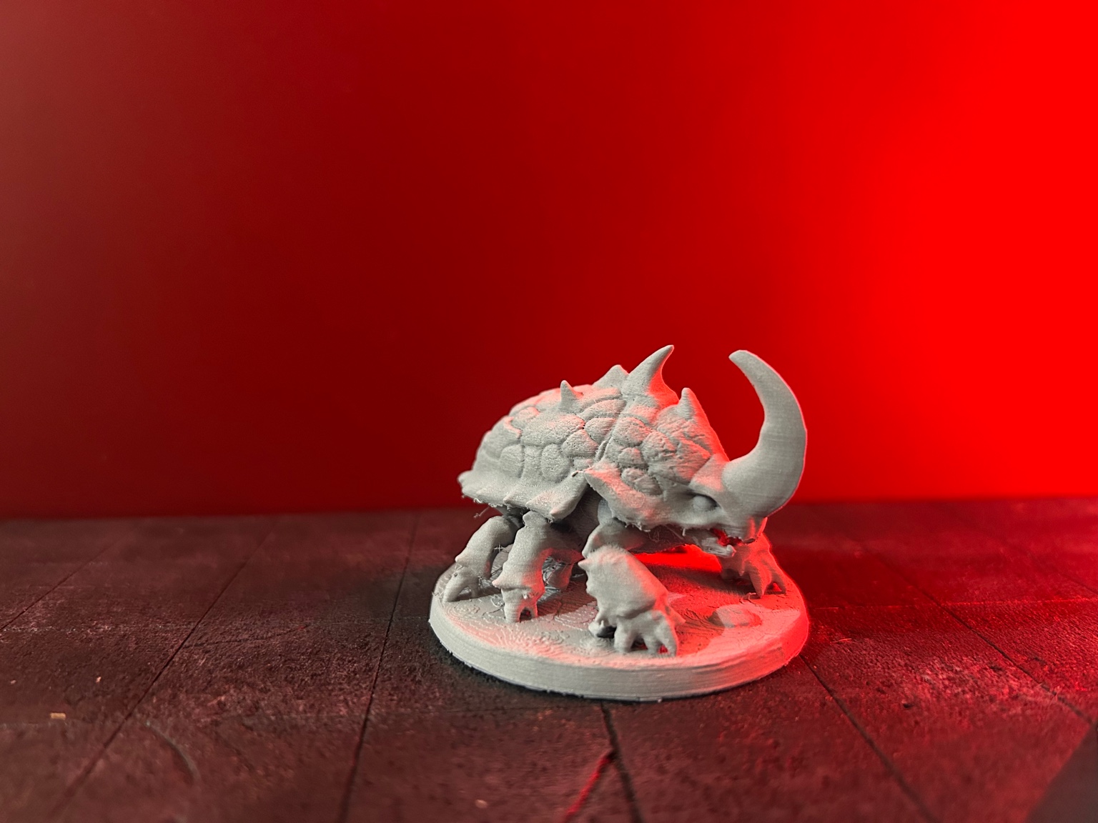 Lava Beetle TTRPG Brass Lantern Minis
