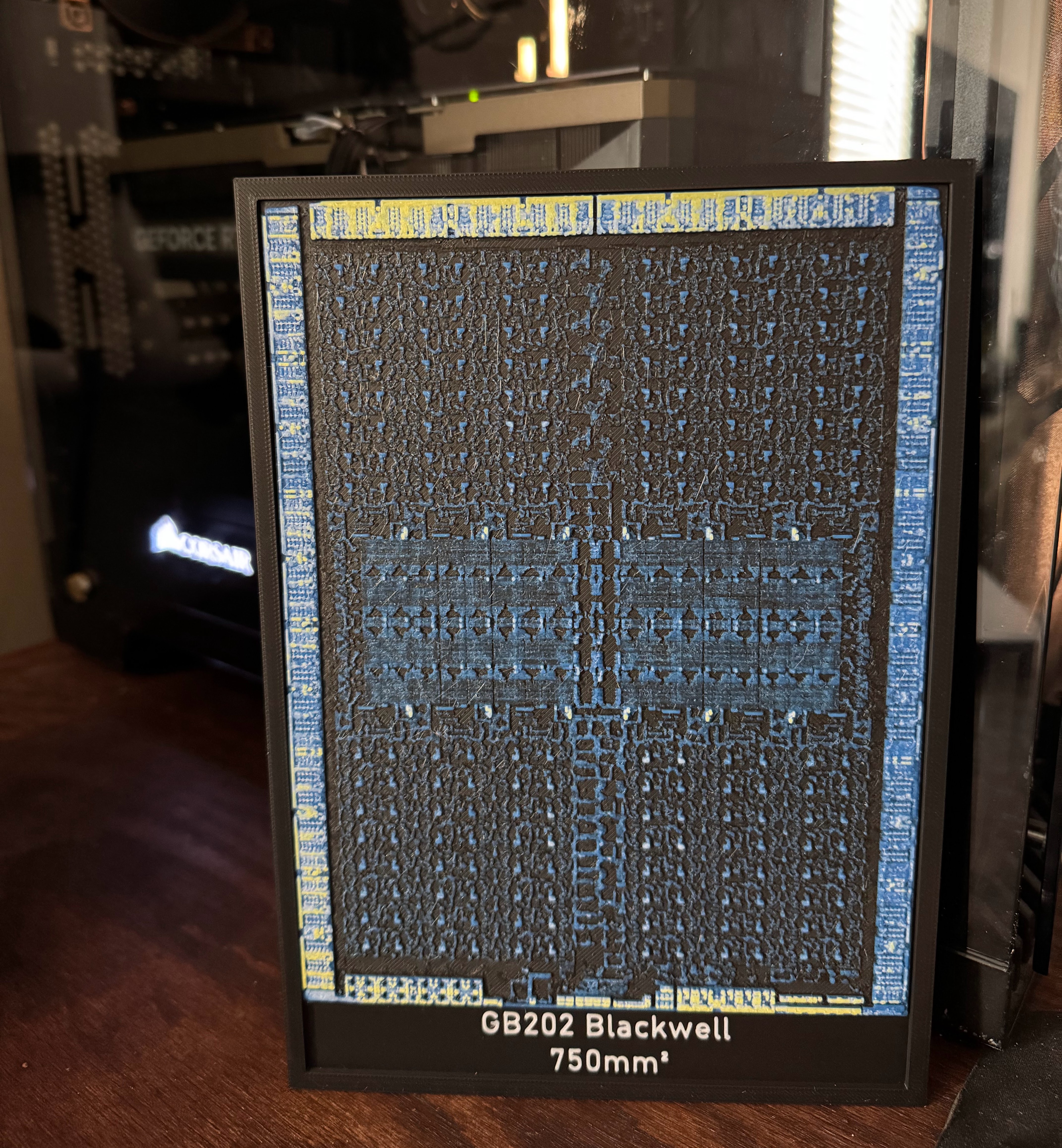GB202 Dieshot Display for RTX 5090
