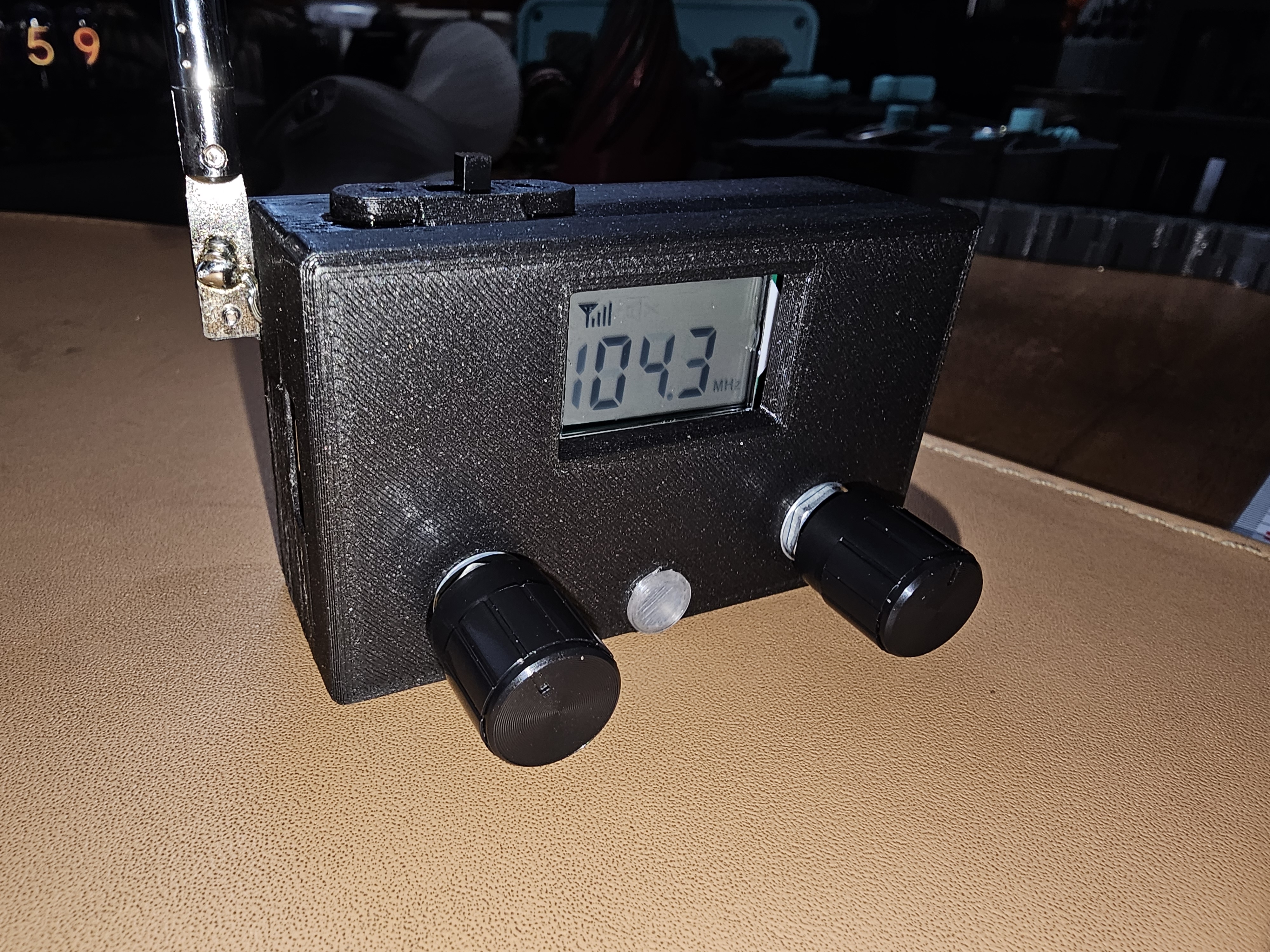 new back part of housing for FM radio