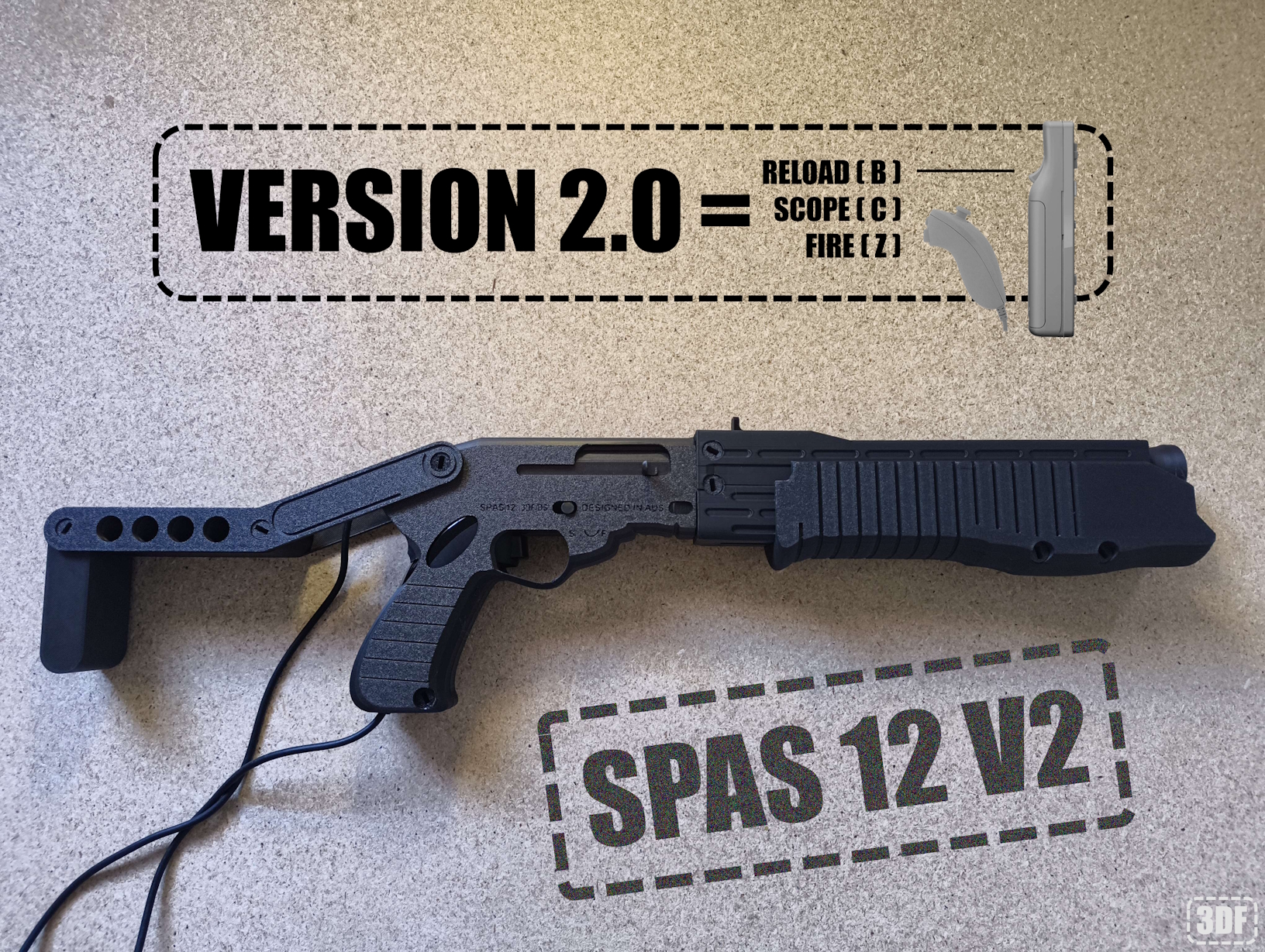 SPAS 12 V2 - Big Buck Hunter Pro Edition - Wiimote Shotgun