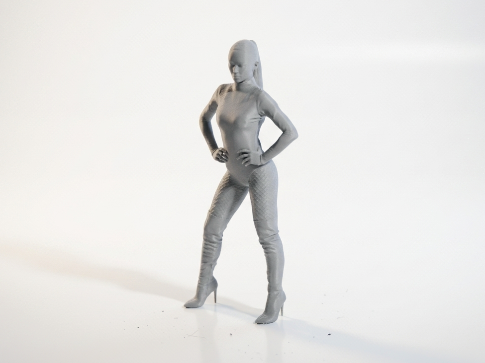 Lingerie Lady Figurine Female Figure 3D Printable
