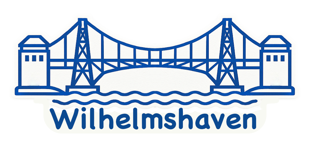 Kühlschrankmagnet Kaiser-Wilhelms-Brücke Wilhelmshaven